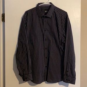 Slim fit William rast xxl long sleeve button down